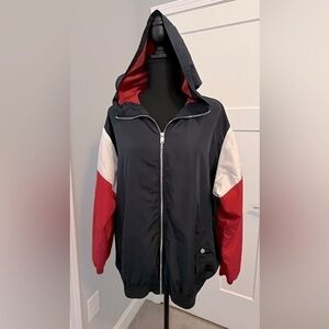 Divided Red, White and Blue Jacket. Size XL.